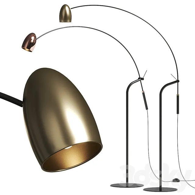 Aromas del Campo _ Seeddesign Hercules Floor Lamp 3DSMax File