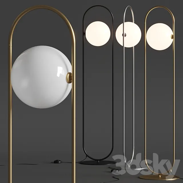 Aromas del Campo Abbacus Floor Lamps 3DS Max Model