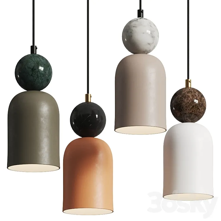 Aromas del Campo Bell Pendant Lamp 3dsMax Model