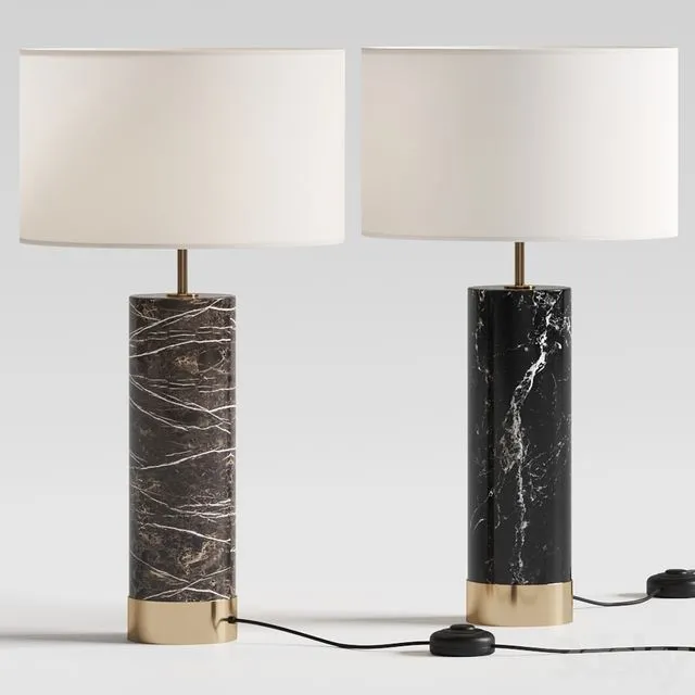 Aromas del Campo Cand Table Lamps 3dsMax Model