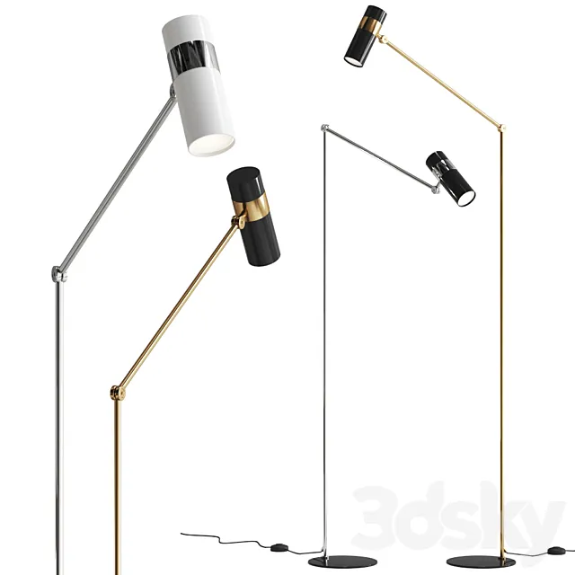 Aromas Del Campo Pago Floor Lamp 3DS Max Model