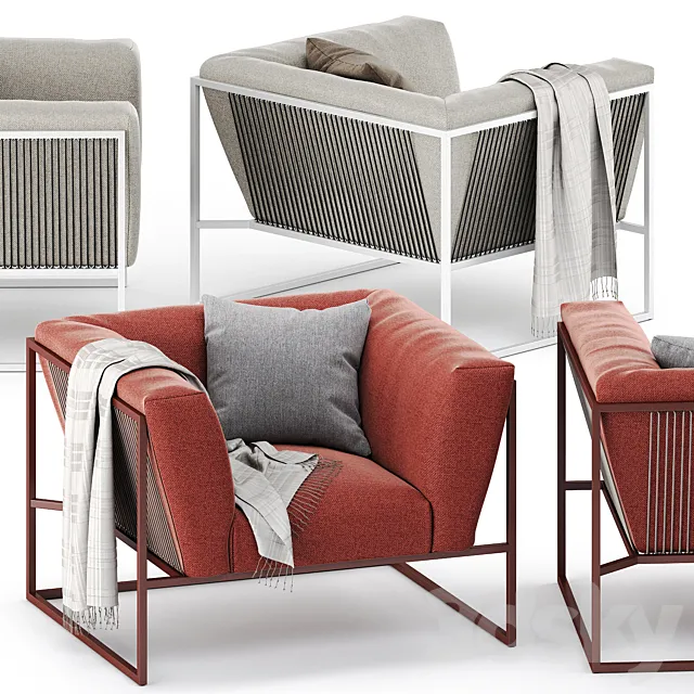 ARPA ARMCHAIR by Mdf Italia 3ds Max