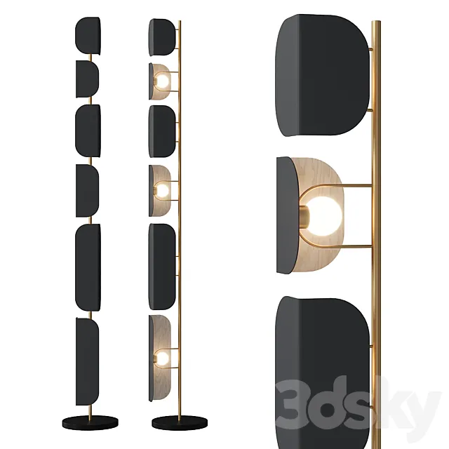 ARPEGGIO floor lamp 3ds Max
