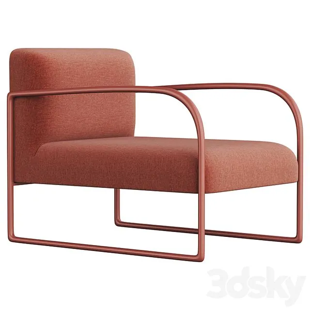 Arper Arcos Armchair 3dsMax Model