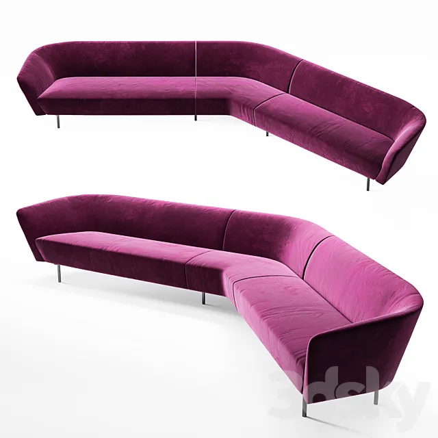 Arper loop sofa 3ds Max