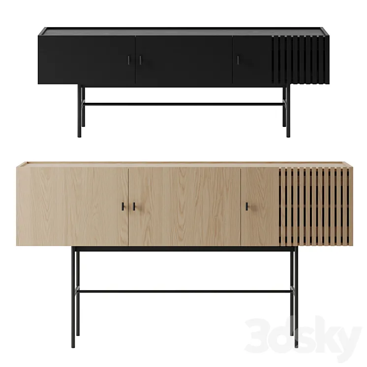Array sideboard by Woud 3DS Max