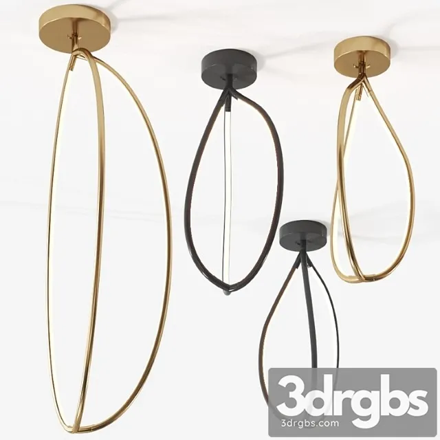 Arrival ceiling lamp by artemide