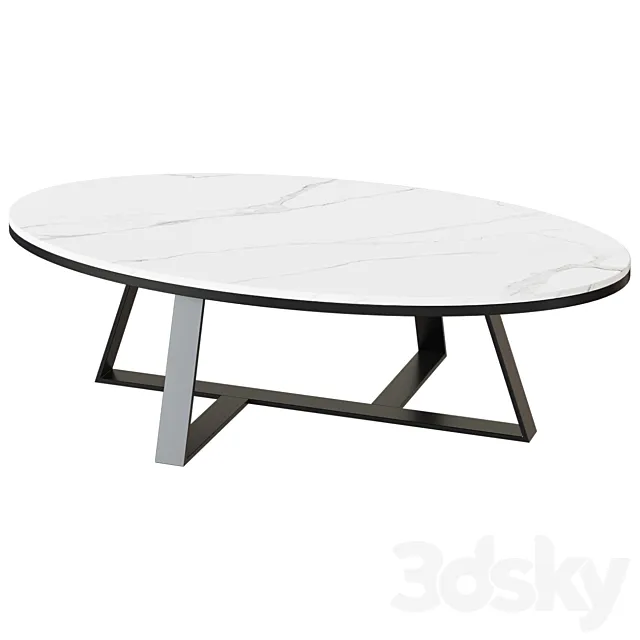 art. 2020B COFFEE TABLE RUNO 3ds Max