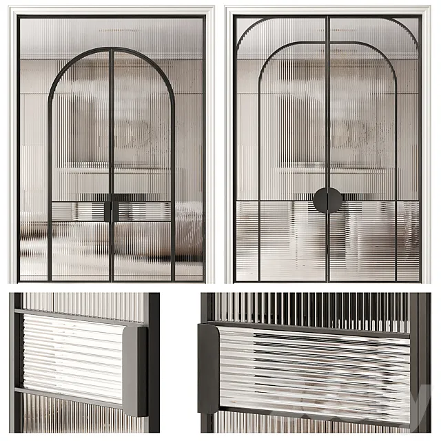 Art deco doors 1 3ds Max