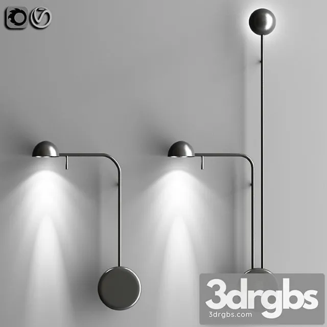 Art deco led wall lamps bedside wall sconces 3dsmax Download