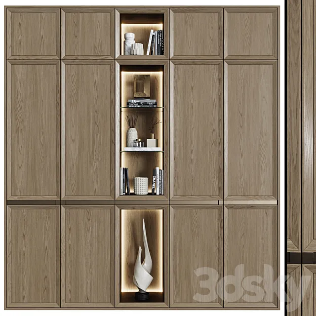 Art Deco Wardrobe 16 3DSMax File