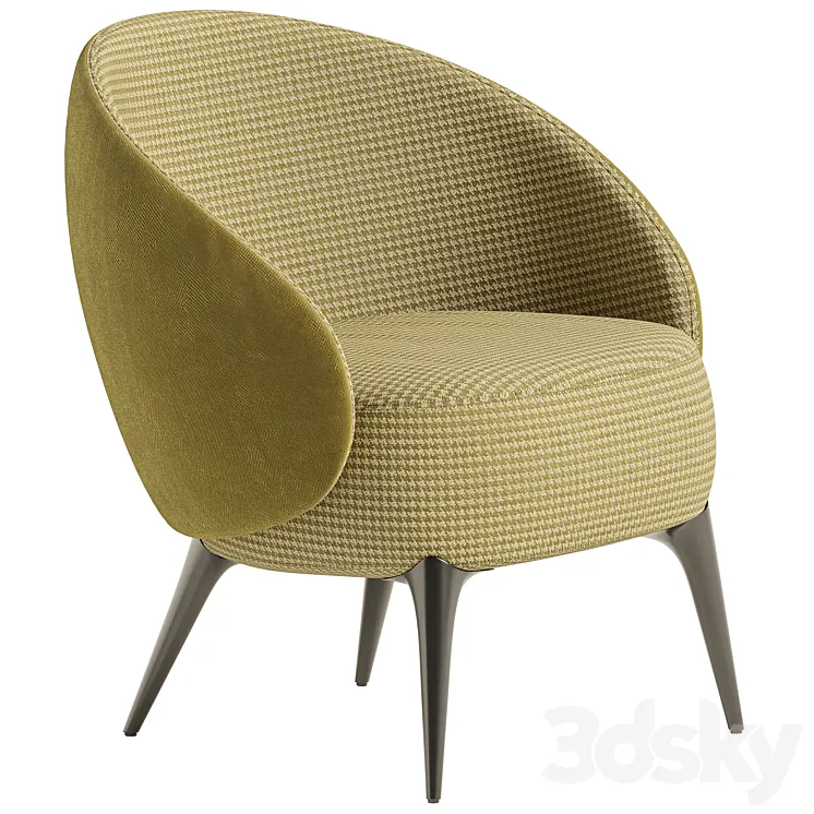 ART NOVA – HELEN ARMCHAIR 3DS Max