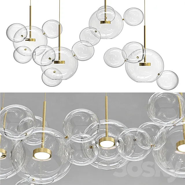 Art_Deco_Pendant_Lamp 3ds Max