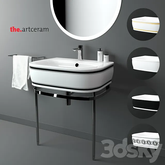 Artceram azuley V-ray Corona 3ds Max