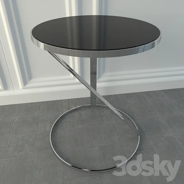 Artco round table 3DS Max Model