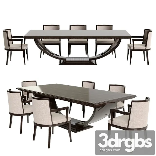 Artdeco table group