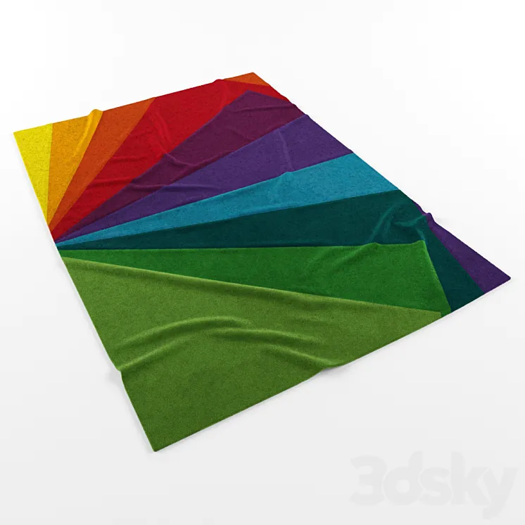 Arte Espina Colourful 3DS Max