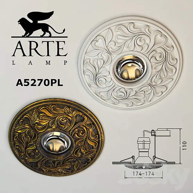 ARTE LAMP A5270PL 3DSMax File