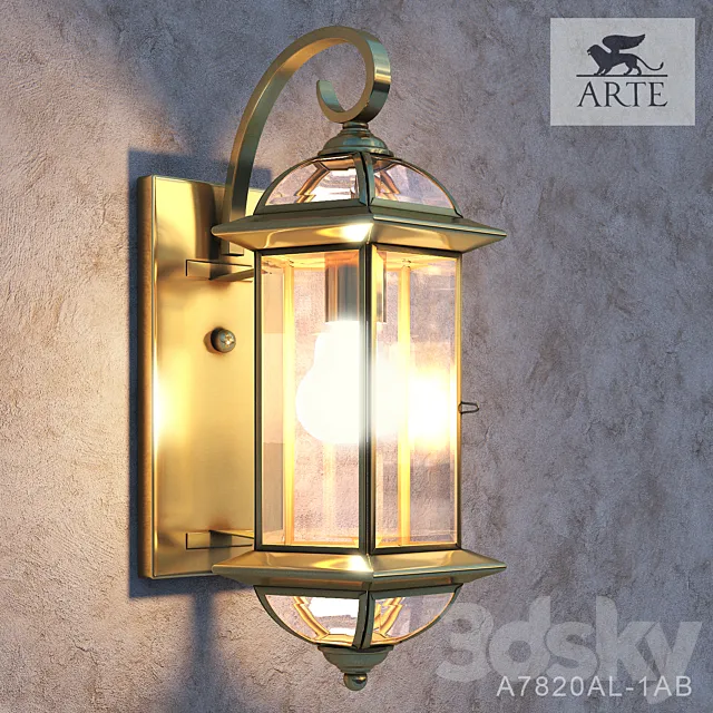 Arte lamp A7820AL-1AB 3ds Max