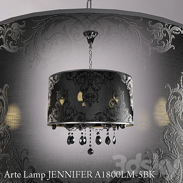 Arte Lamp JENNIFER A1800LM-5BK 3DSMax File