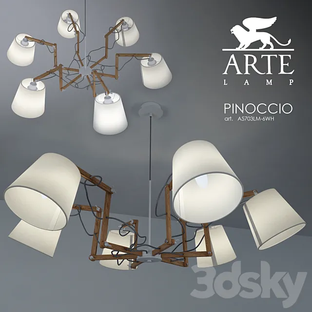 ARTE Lamp PINOCCIO 3ds Max