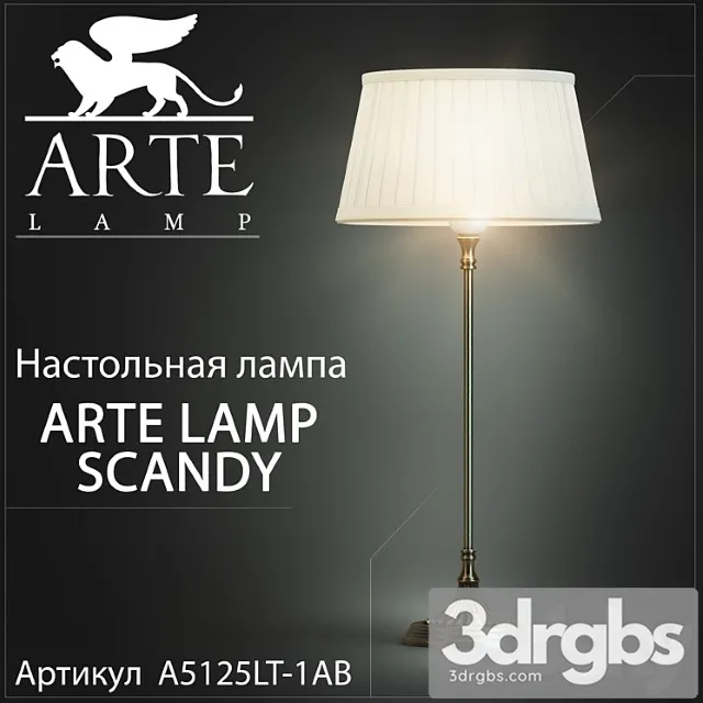arte lamp scandy a5125lt-1ab 3dsmax Download