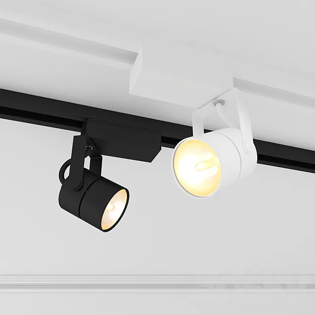 Arte lamp track lights 3ds Max