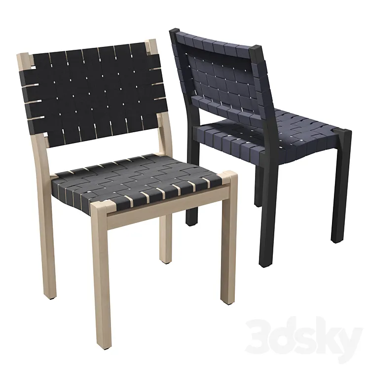 Artek – Chair 611 3DS Max