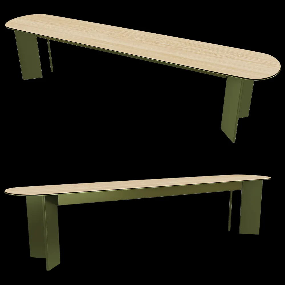 Artemide – Bench Croma 3ds Max