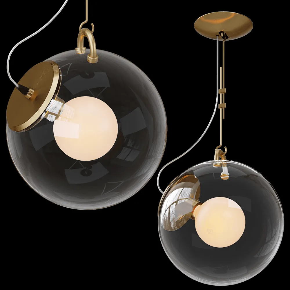 Artemide – Ceiling lamp Miconos 3ds Max