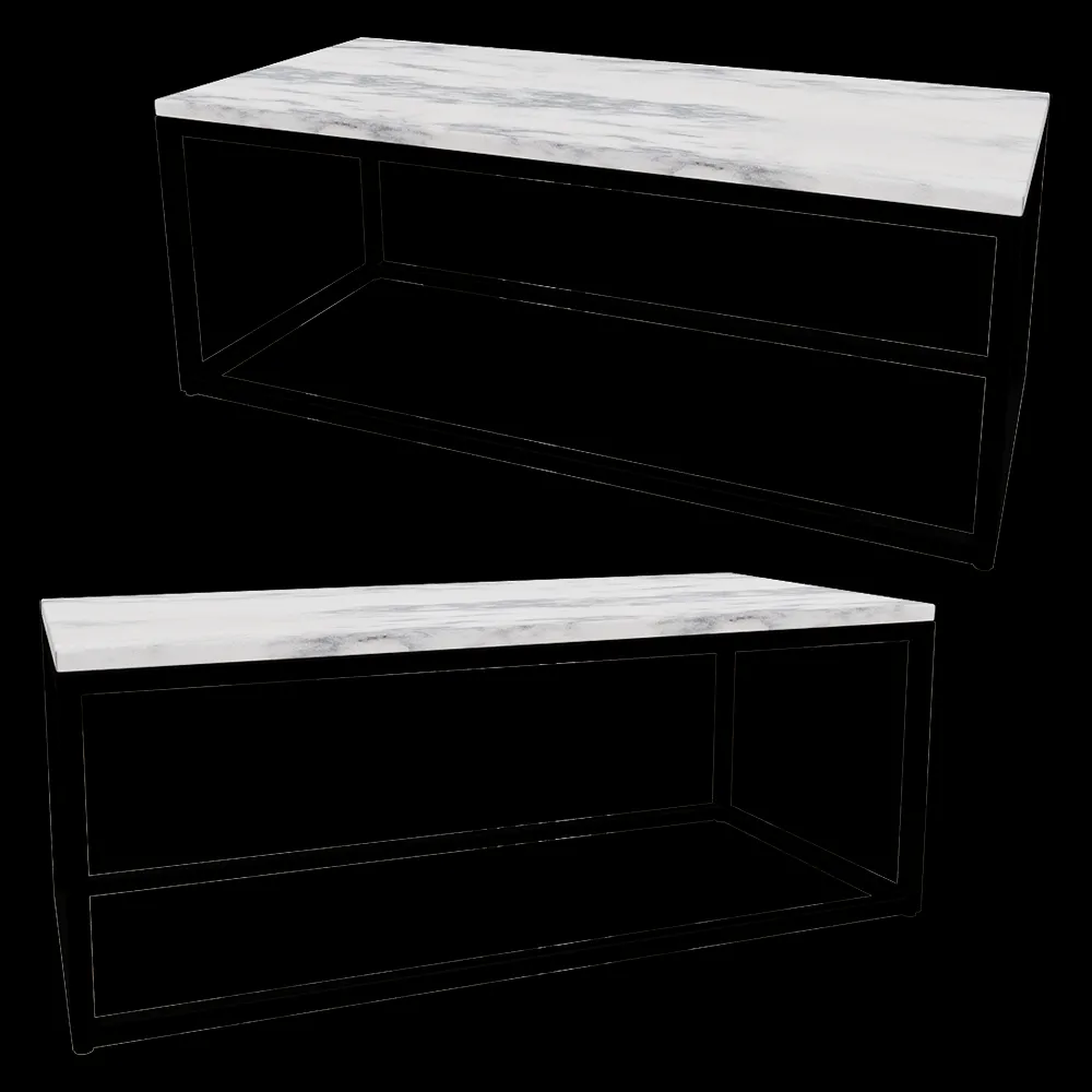 Artemide – Coffee table Marble Power 3ds Max