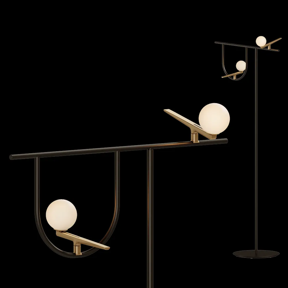 Artemide – Floor lamp Yanzi 3ds Max