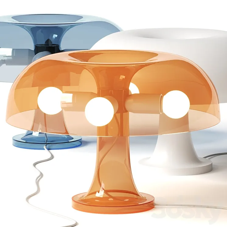 Artemide Nessino Table Lamp 3DS Max Model