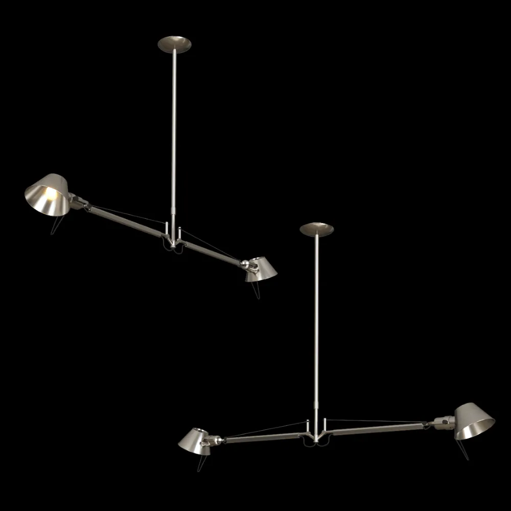 Artemide – Pendant lamp Tolomeo 2 Bracci 3ds Max