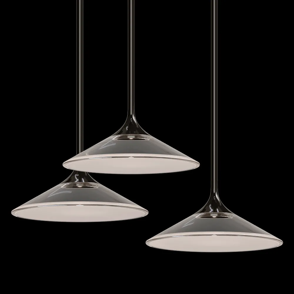Artemide – Pendnat lamp Orsa cluster 3ds Max