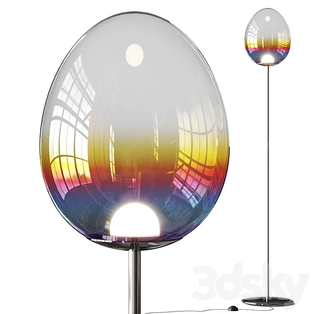 Artemide Stellar Nebula Floor Lamp 3DS Max Model