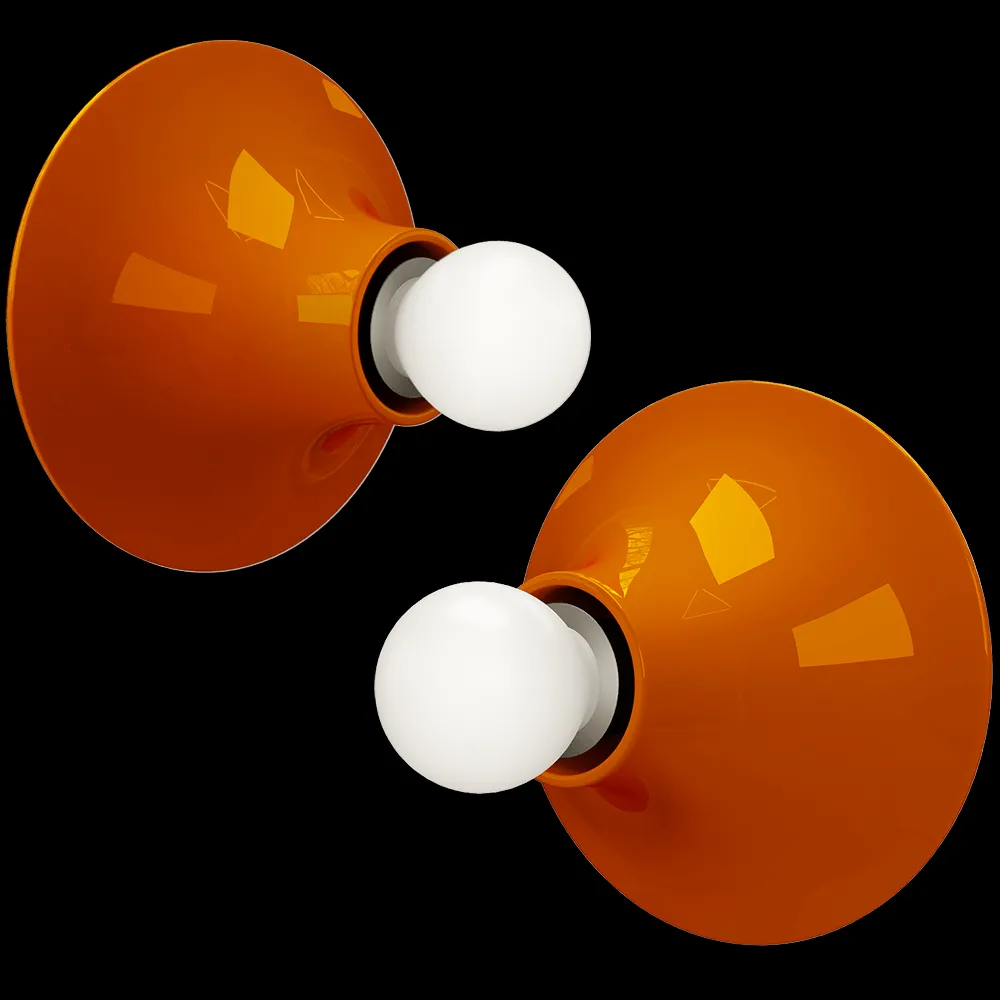 Artemide – Wall lamp teti orange 3ds Max