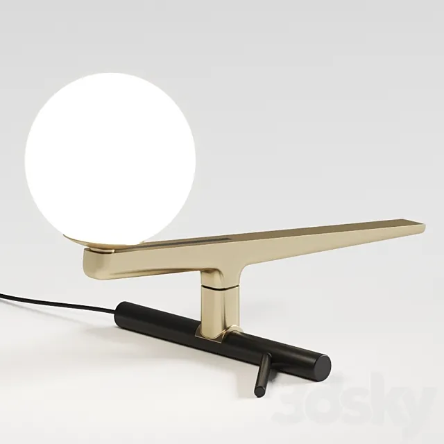 Artemide Yanzi Table Lamp 3DSMax File