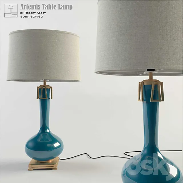 Artemis Table Lamp 3ds Max