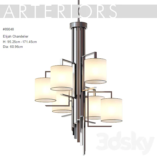 ARTERIORS _ Elijah Chandelier 3ds Max