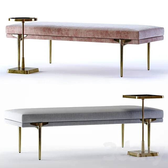 Arteriors Andrea Benches and Kaela Tables 3DSMax File