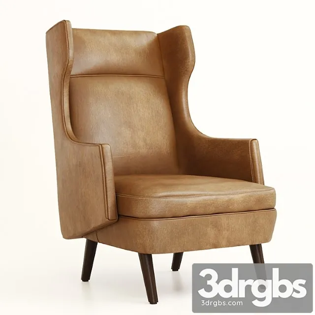 Arteriors budelli wing chair 3dsmax Download