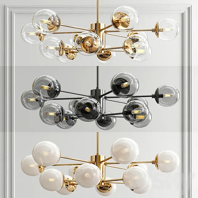 Arteriors chandelier 3ds Max