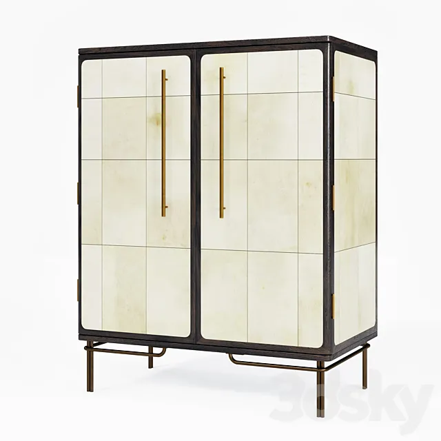 Arteriors – Edison Cabinet 3ds Max