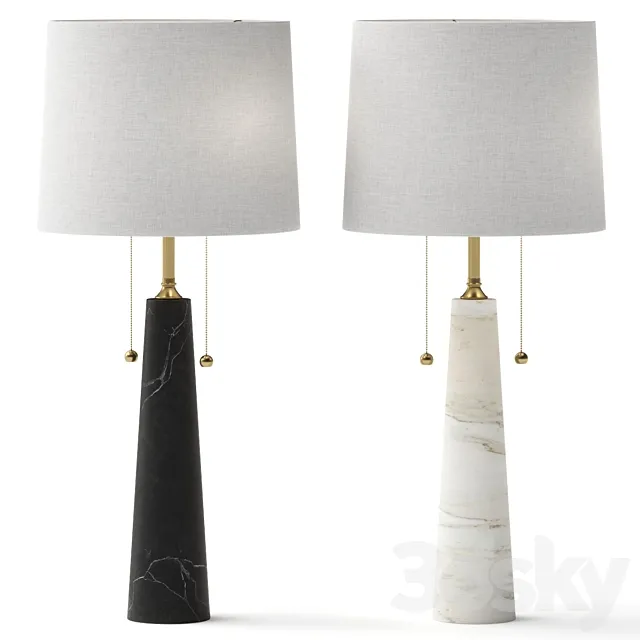 Arteriors Essential Lighting Sidney Table Lamp 3ds Max
