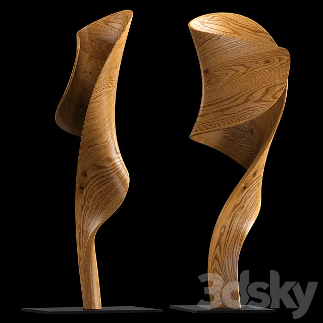 ARTERIORS Hissa Sculpture 3DS Max Model