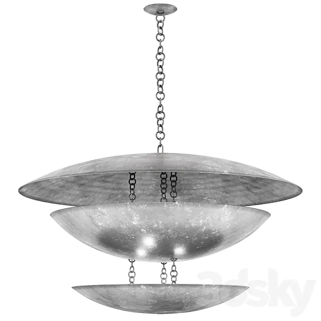 Arteriors Home Florko SILVER LEAF 3DSMax File