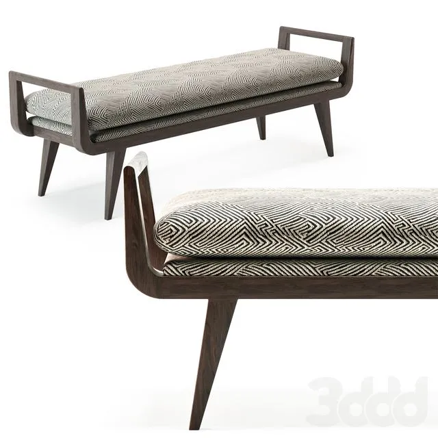 Arteriors Santana Bench 4541 3dsMax Model