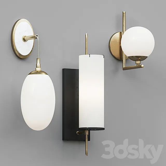 Arteriors sconce set 2 3DS Max Model