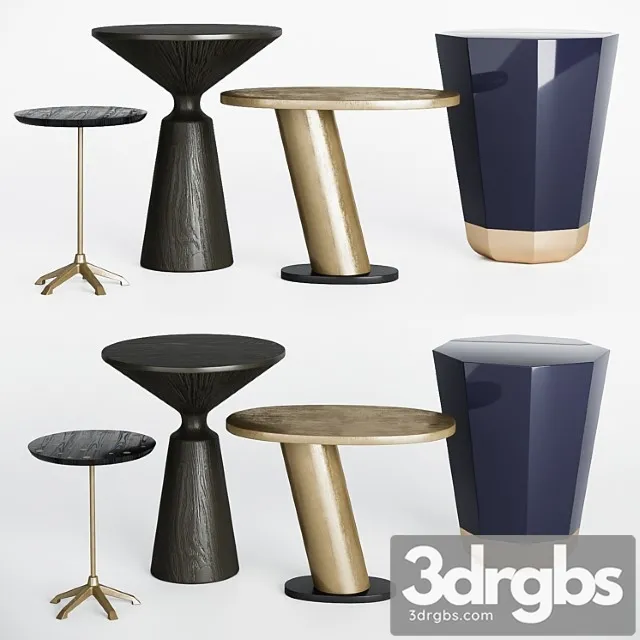 Arteriors side round tables set